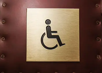 Bespoke Restroom & WC Hotel Signs London